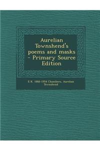 Aurelian Townshend's Poems and Masks