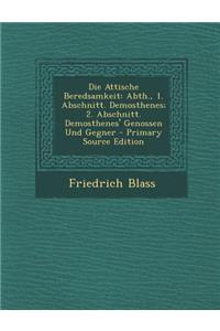 Die Attische Beredsamkeit