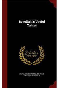 Bowditch's Useful Tables
