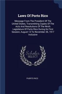 Laws Of Porto Rico