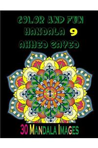 Color And Fun Mandala 9