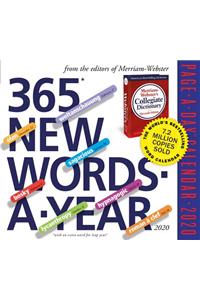 2020 365 New Words-A-Year Page-A-Day Calendar