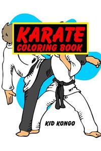 Karate Coloring Book