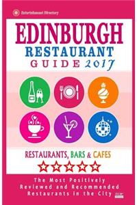 Edinburgh Restaurant Guide 2017