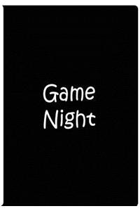 Game Night - Notebook / Journal / Blank Lined Pages