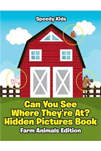 Can You See Where They're At? Hidden Pictures Book