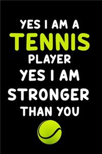 Yes I am Stronger Tennis Player