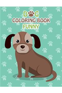 Dog Coloring Book Funny