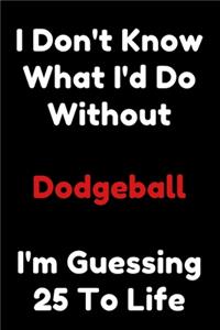 I Don't Know What I'd Do Without Dodgeball I'm Guessing 25 To Life