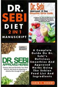 DR. SEBI DIET - 2 in 1 MANUSCRIPT