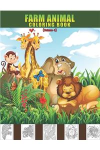 farm animal coloring book