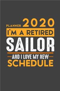 Planner 2020 for retired SAILOR