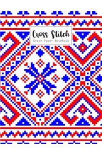 Cross Stitch Graph Paper Notebook