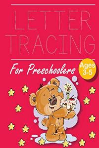 Letter Tracing for Preschoolers Birthday Bear