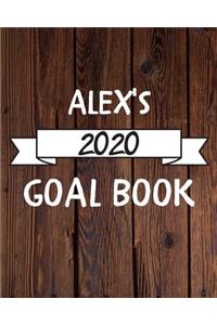 Alex's 2020 Goal Book