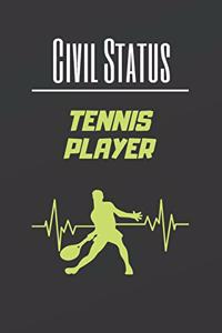 Civil Status Tennis Player