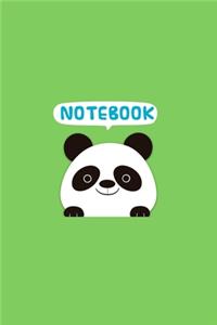 Cute Green Animal Notebook Birthday Gift