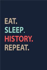 Eat Sleep History Repeat