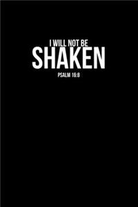 I Will Not Be Shaken