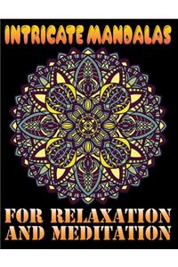 Intricate Mandalas for Relaxation and Meditation