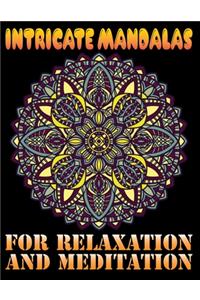 Intricate Mandalas for Relaxation and Meditation