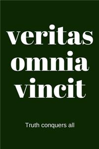 veritas omnia vincit - Truth conquers all