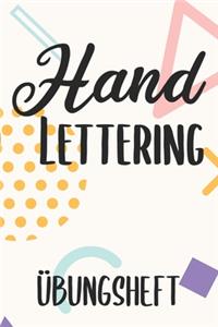 Hand Lettering Übungsheft