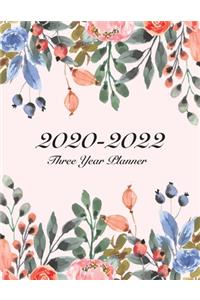 2020-2022 Three Year Planner