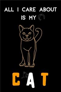 All I Care about Is My Cat