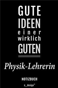 Notizbuch für Physik-Lehrer / Physik-Lehrerin