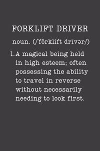 Forklift Driver