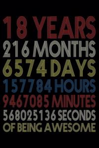 18 Years Of Being Awesome