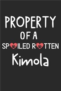 Property Of A Spoiled Rotten Kimola