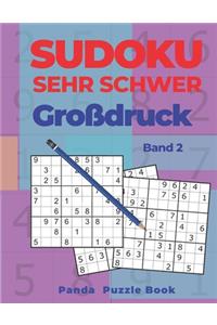Sudoku Sehr Schwer Großdruck - Band 2