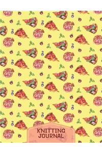 Pizza Knitting Journal