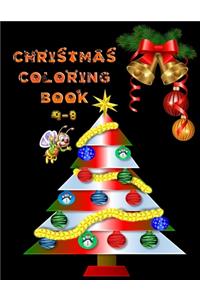 Christmas Coloring Book 4-8