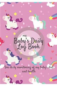 Baby Daily Log Book