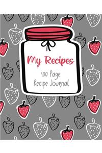 Recipe Journal - STRAWBERRY JAM