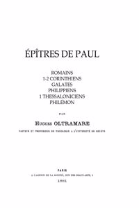 Épîtres de Paul