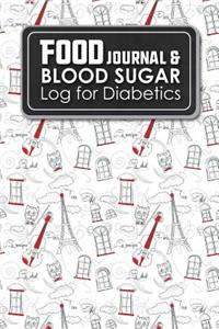 Food Journal & Blood Sugar Log for Diabetics