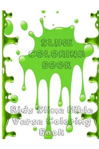 Slime Coloring Book - Kids Bible Verse Slime Coloring Book