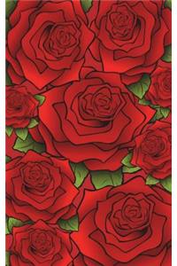 Password Book Red Roses