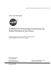 A Method for Forecasting the Commercial Air Traffic Schedule in the Future