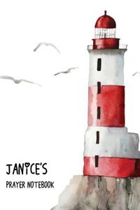 Janice's Prayer Notebook