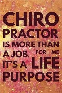 Chiropractor is More Than a Job