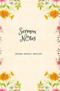 Sermon Notes