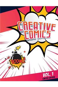 Blank Comic Book For Girls