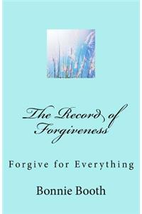Record of Forgiveness