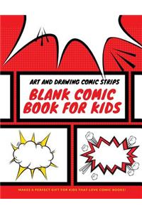 Blank Comic Book for Kids