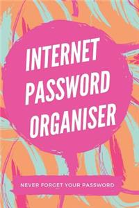 Internet Password Organiser